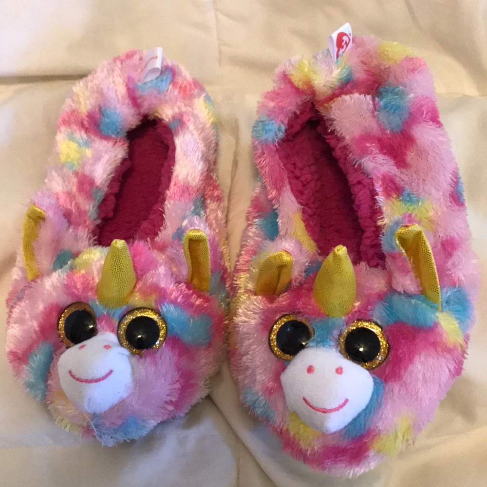 TY beanie boo slippers